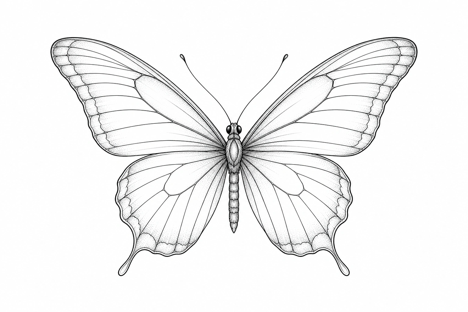 Butterfly stencil